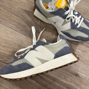 New Balance 327 Dark Arctic Grey Green Blue